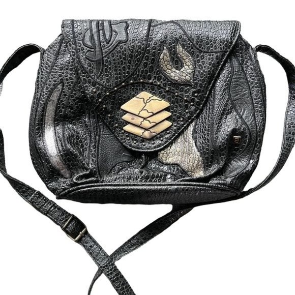 Black Vintage NAS Handbag - Picture 6 of 6